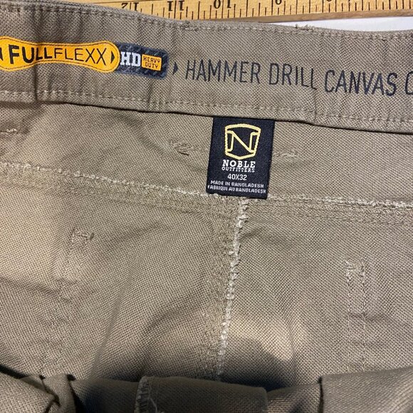 Noble Outfitters Full Flexx Heavy Duty Hammer Drill Canvas Cargo Pant 40X32 - Picture 7 of 10